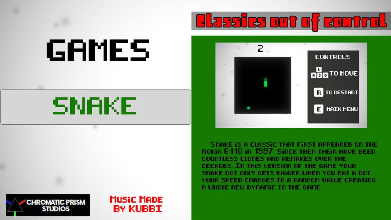 Classics Out Of Control [GMTK Game Jam 2020] screenshot 2