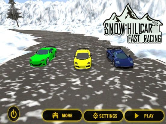 Snow Hill Car Fast Racing 2018 screenshot 2