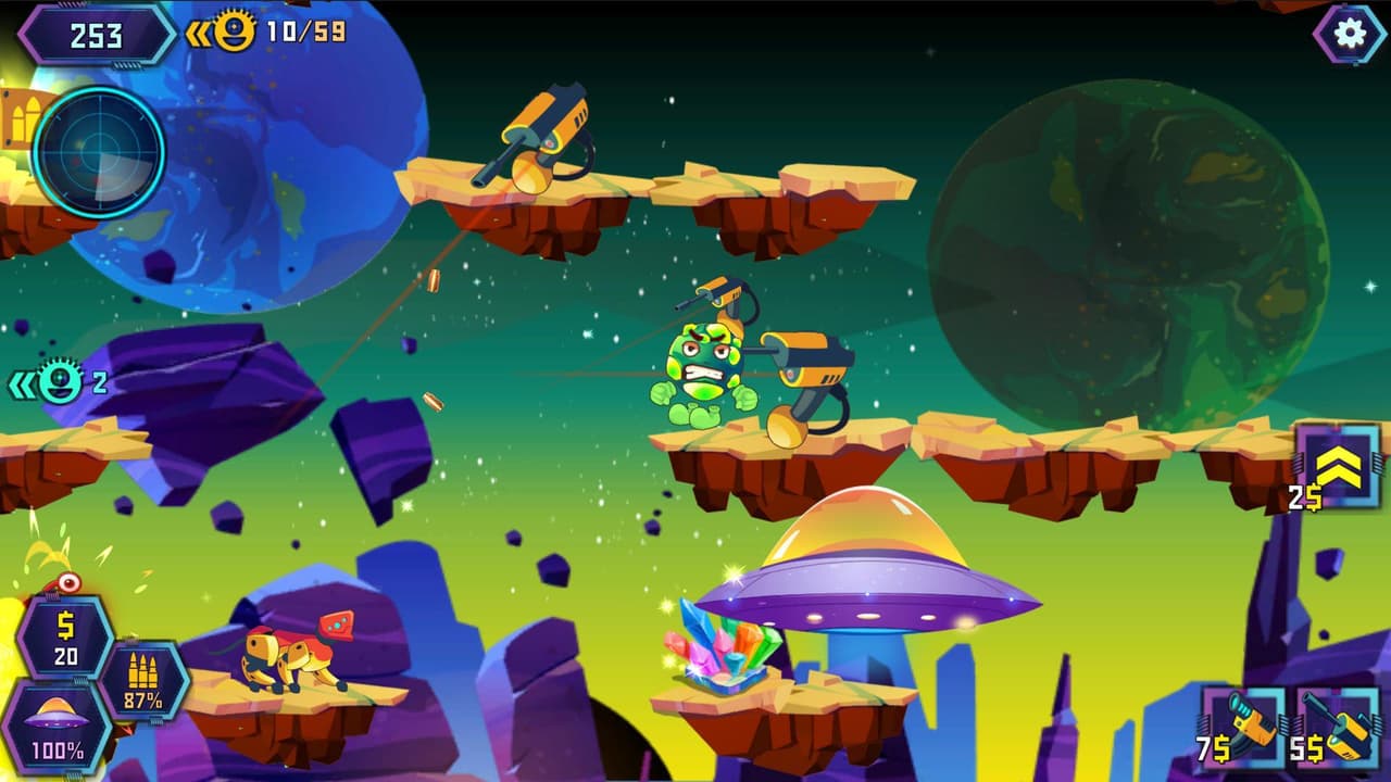 Monsters in Space screenshot 2