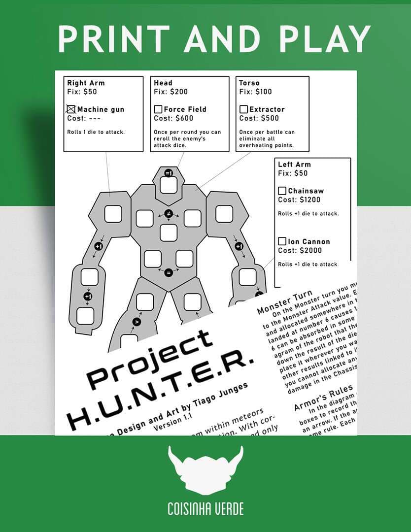Project HUNTER (coisinhaverde)