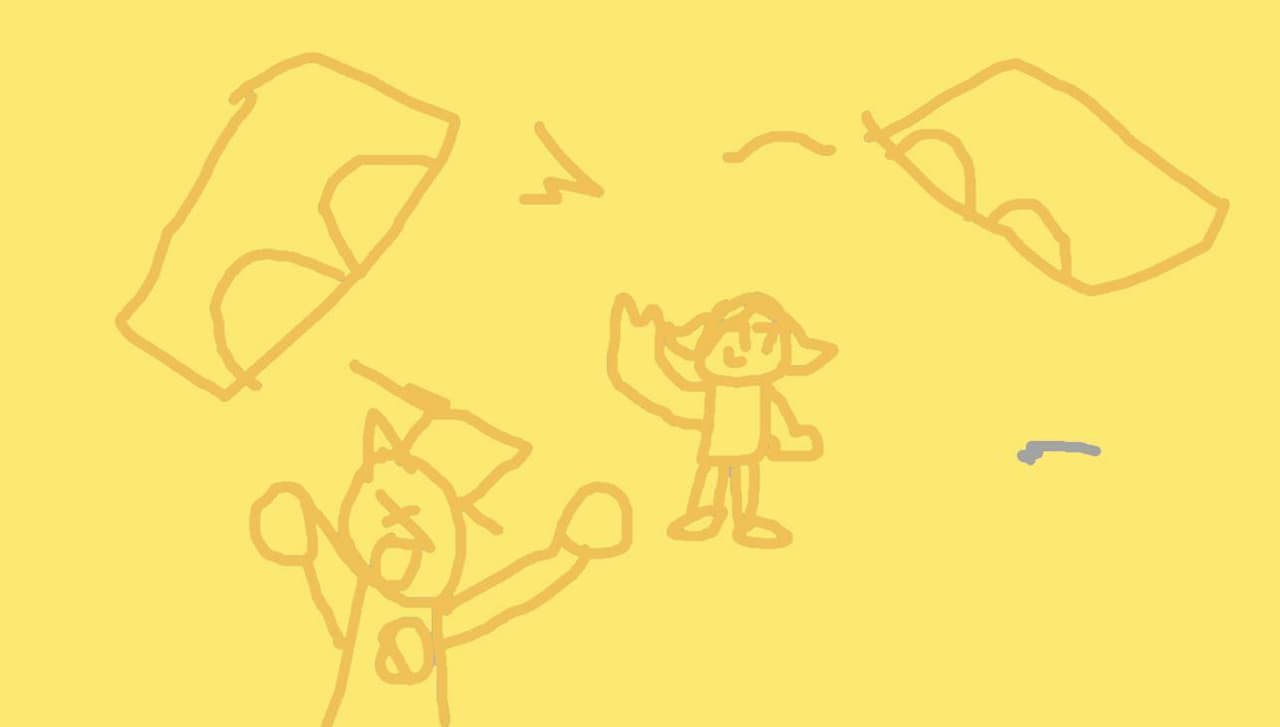fnf but poorly drawn (randomnessYTOG!official)