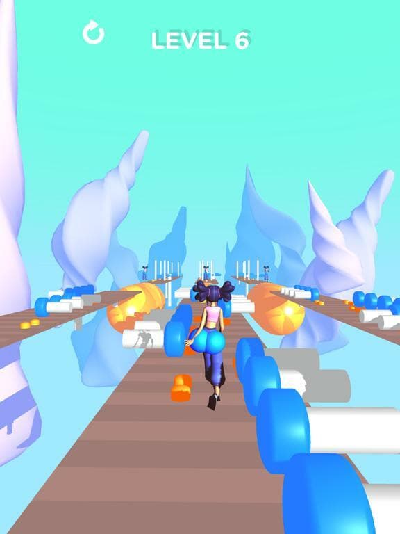 Shortcut Bounce 3D -Girl 2 Run screenshot 2