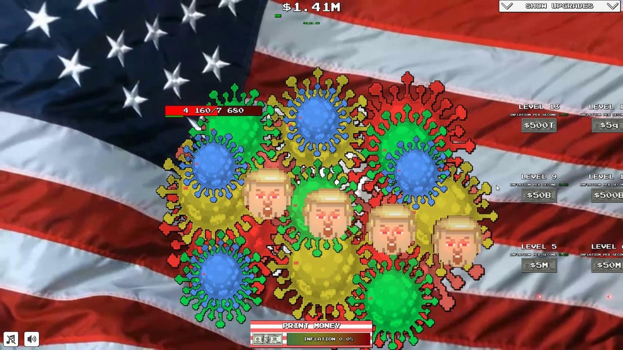 Trump VS Covid: Save The World Clicker screenshot 5