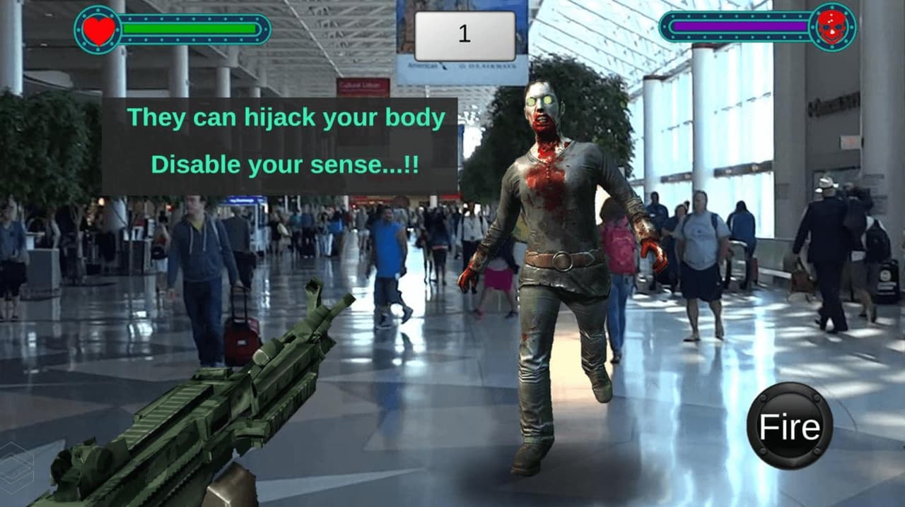 AR Zombie Hunter screenshot 3