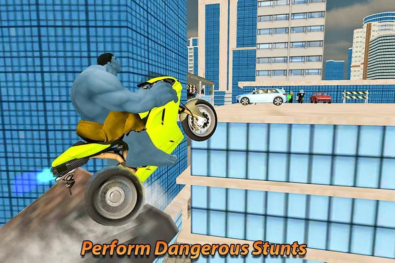 Super Hero Bike Parking 2018 screenshot 2