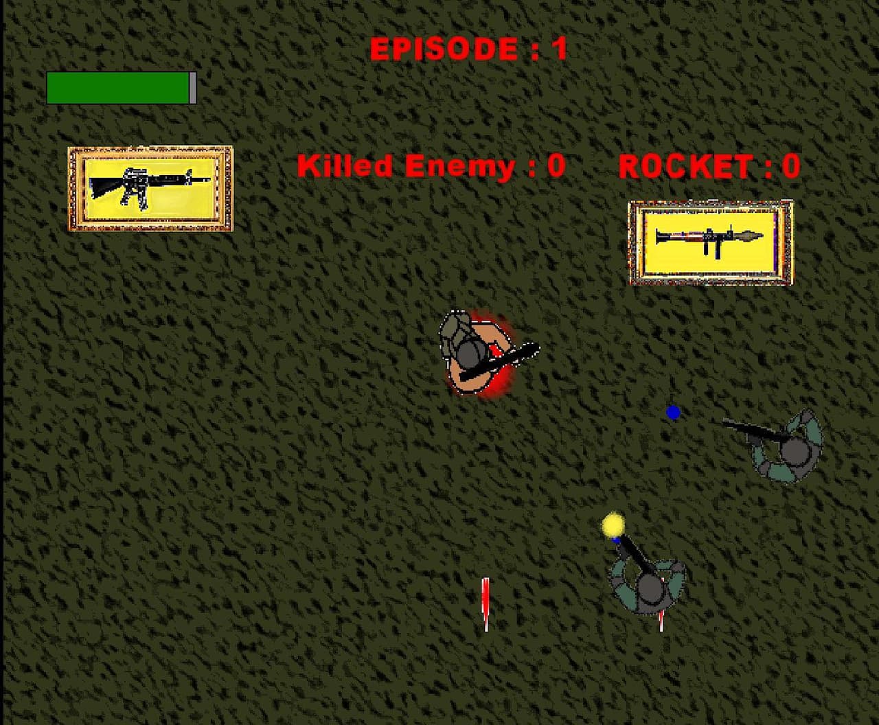 Your Mission is to Win the War 2D War Game