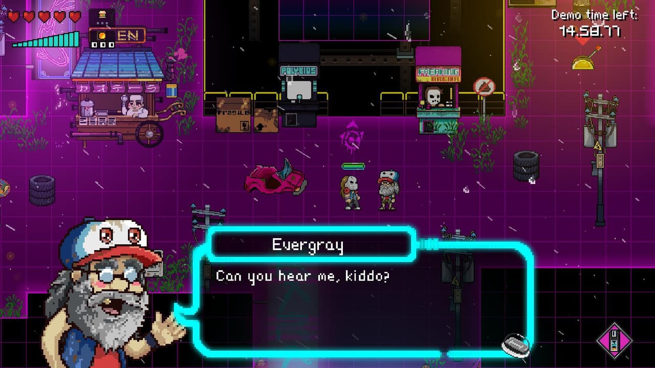 Neon City Riders Demo screenshot 3