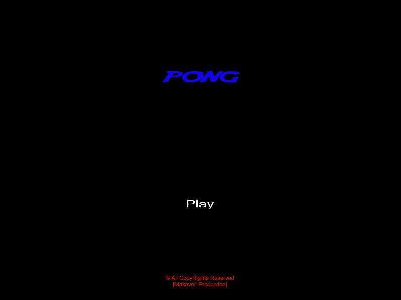 Pong (itch) (Python) screenshot 2