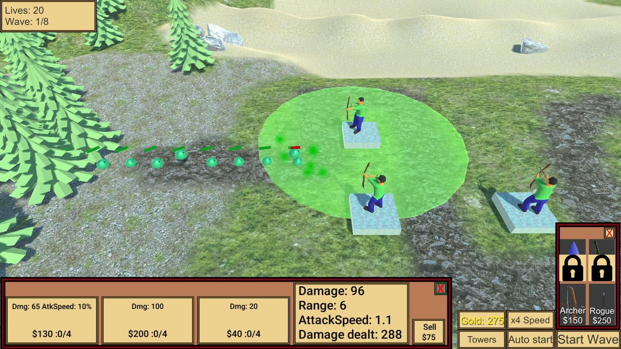 Slime Time TD screenshot 2
