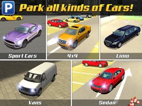 Multi Level 3 Car Parking Game Real Driving Test Run Racing screenshot 3