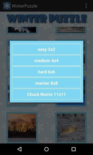 Winter Puzzle Free screenshot 4
