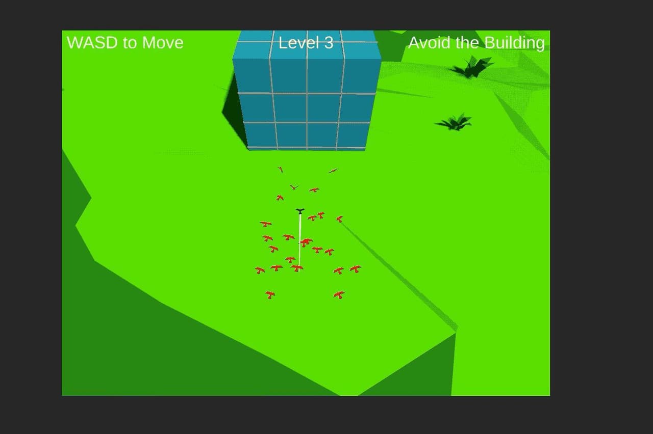 Flock Simulator screenshot 2