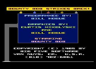 Bounty Bob Strikes Back! screenshot 5