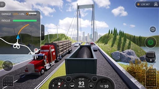 Truck Simulator PRO 2016 screenshot 3