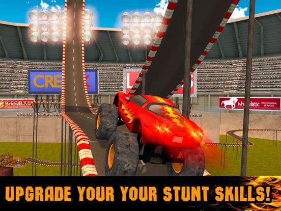 Extreme Monster Truck Stunt Racing 3D Full