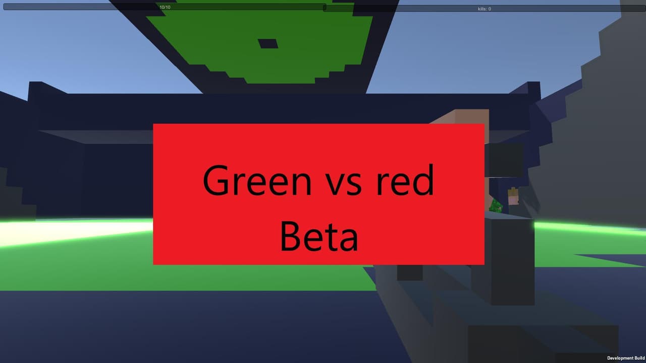GREEN VS RED beta low poly test version screenshot 3