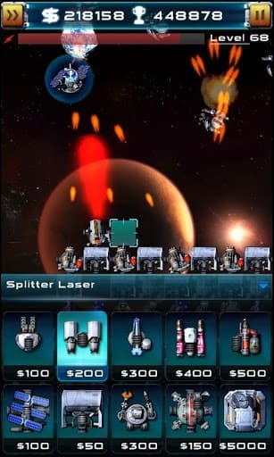 Asteroid Defense Classic screenshot 4