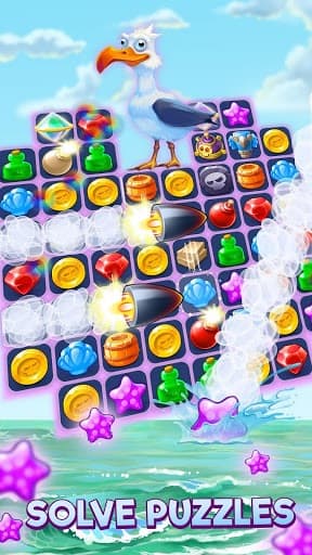 Pirates & Pearls: A Treasure Matching Puzzle screenshot 3