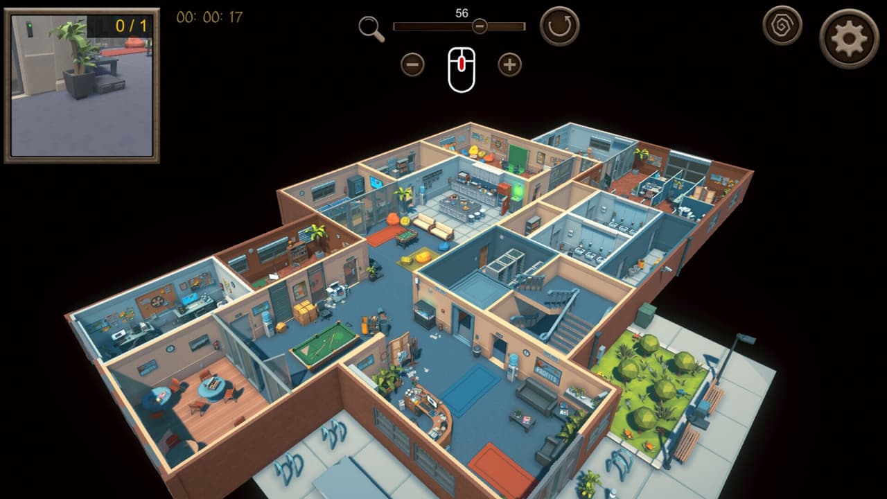 Hidden Office Top-Down 3D screenshot 2