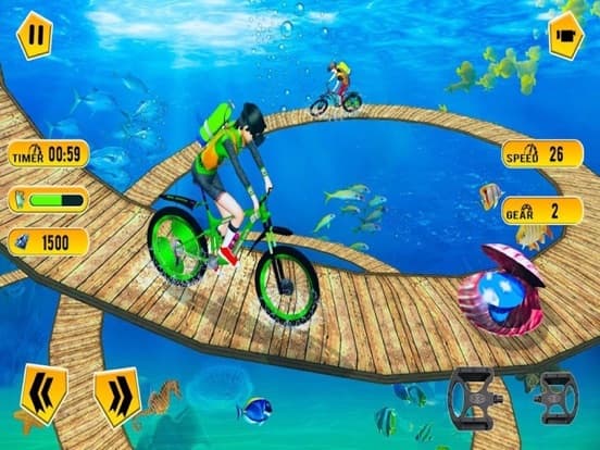 Water Park MMX Bicycle Rider screenshot 5