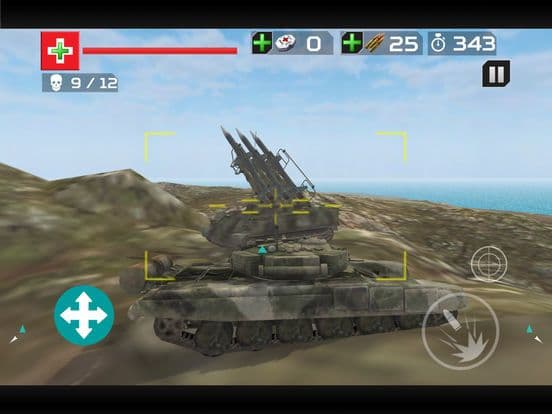 Tank Crusade T-90: Battle Tank Simulator screenshot 2