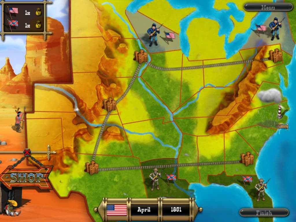 The Bluecoats: North vs South screenshot 2