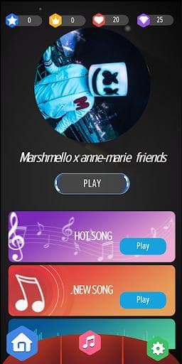 Magic Piano Tiles 4 Marshmello DJ screenshot 3