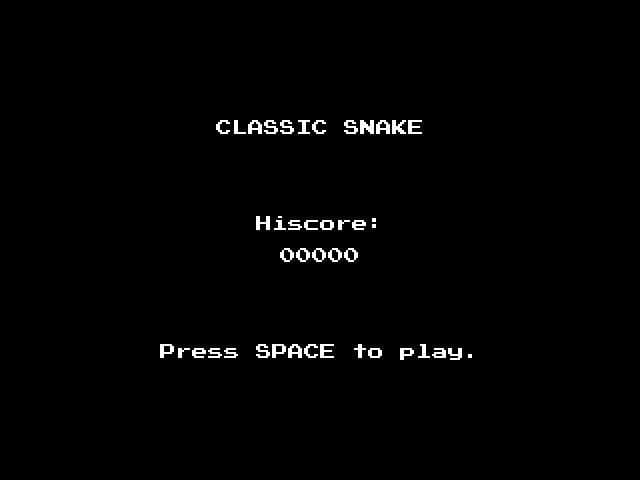 Classic Snake (kbarin) screenshot 2