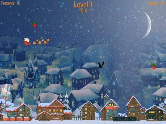 Santa Present Drop - Endless Side Scroller screenshot 3
