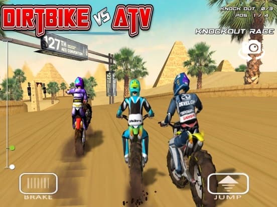 Dirt Bike vs Atv Racing Games screenshot 4