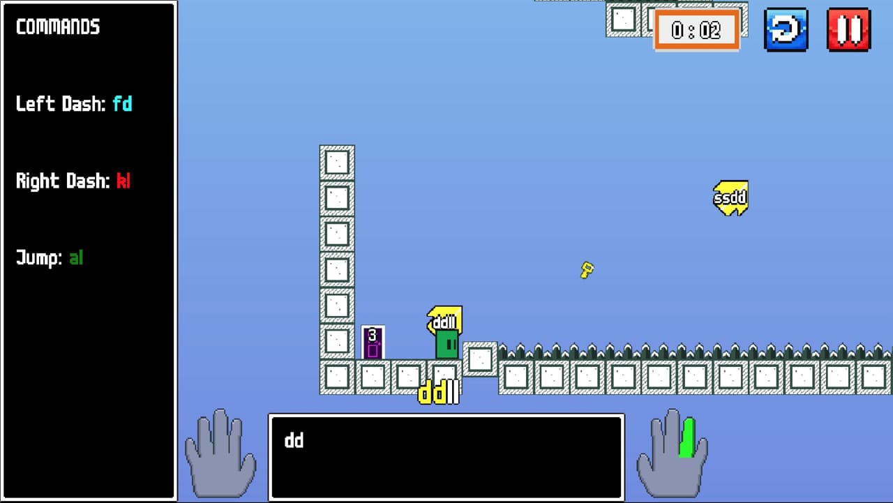 Click Clack Typing Demo screenshot 4