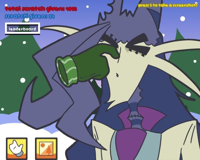 SCRATCH MYSTERYS NOSE (DOLL EYE FAN-GAME) screenshot 2