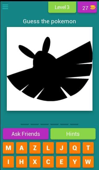 Pokemon Silhoutte