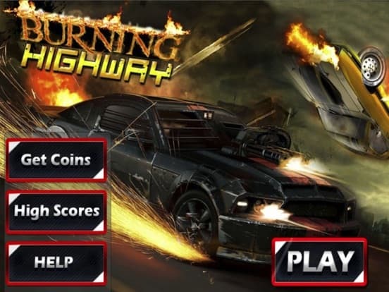 Burning Highway ( 3D Car Shooting Games ) screenshot 2