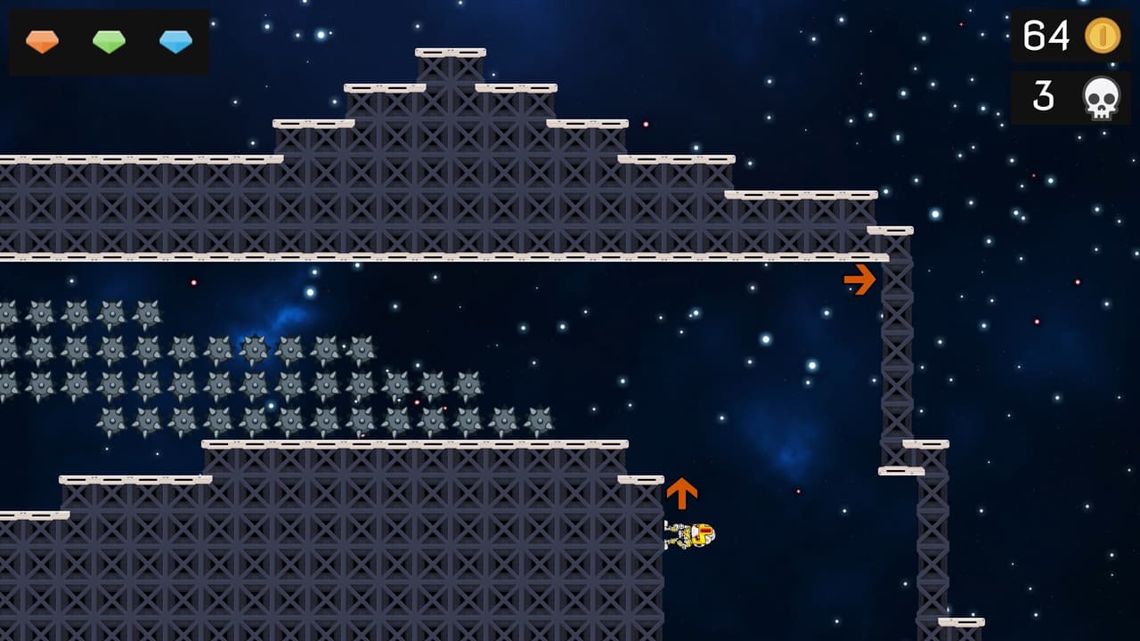 Anti-Gravity Space Robot 2D screenshot 2