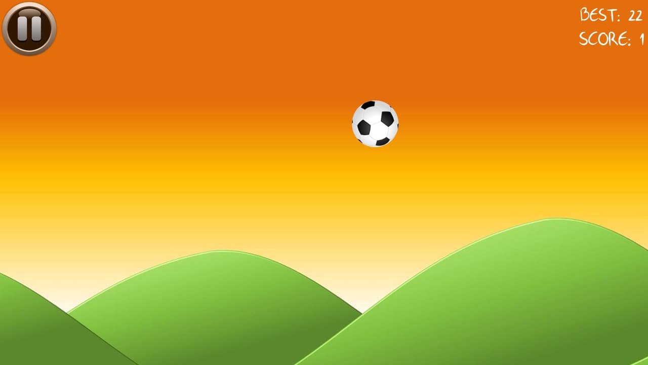Soccer Ball Finger Juggling - flick the ball - mobile ready project screenshot 5