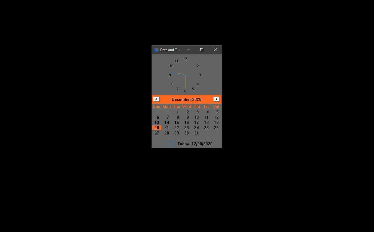 Willets Clock and Calender