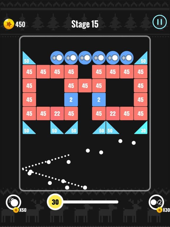 Crazy Brick Hit - Fire Block screenshot 2