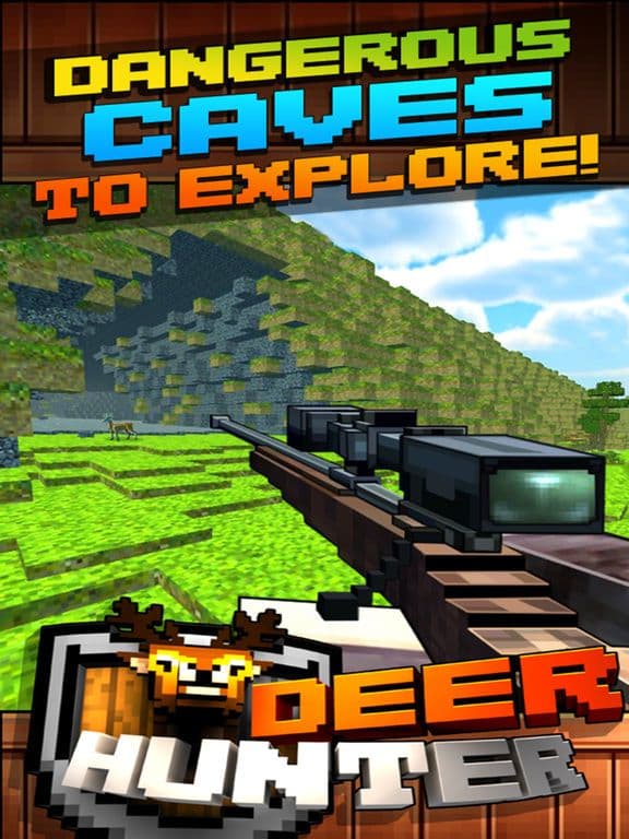 Wild Deer Hunt-ing Survival Pixel World 2016 - Mini Hunter