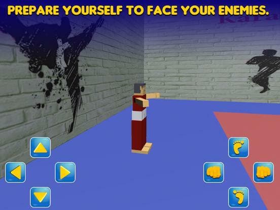 Karate Face Kicker-Ninja Bouncing Soccer Clash War screenshot 3