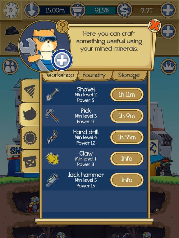 Dig it! cat mine screenshot 5