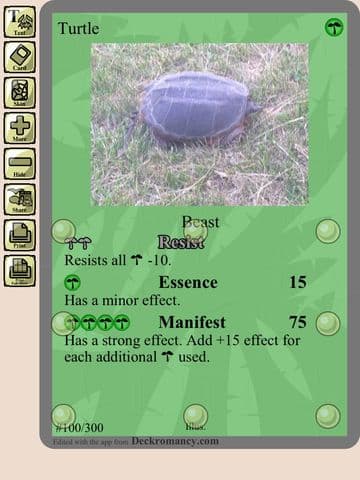 Deckromancy Trading Card Maker - Craft of the Deckromancer with Animated GIF / APNG foil Lite screenshot 2