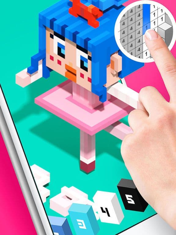 Voxly: Color by Number - 3D screenshot 3
