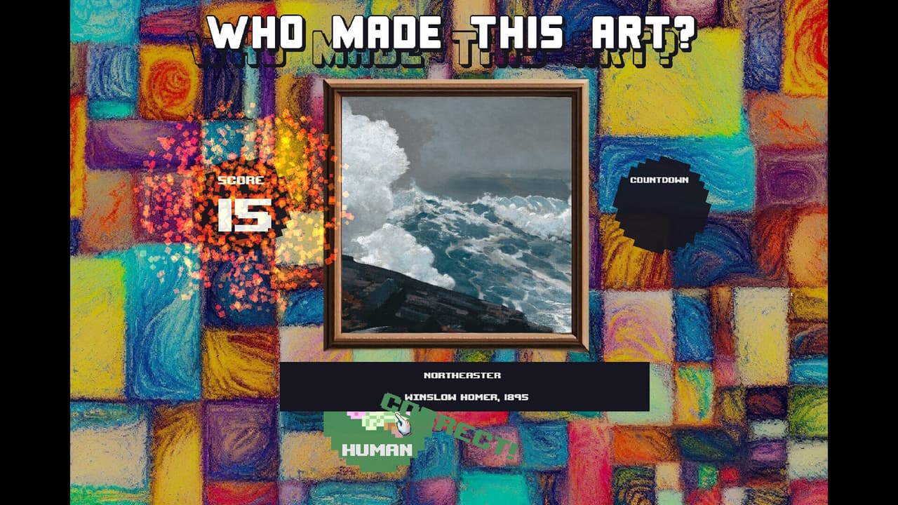 Who made this art? Human or AI screenshot 4