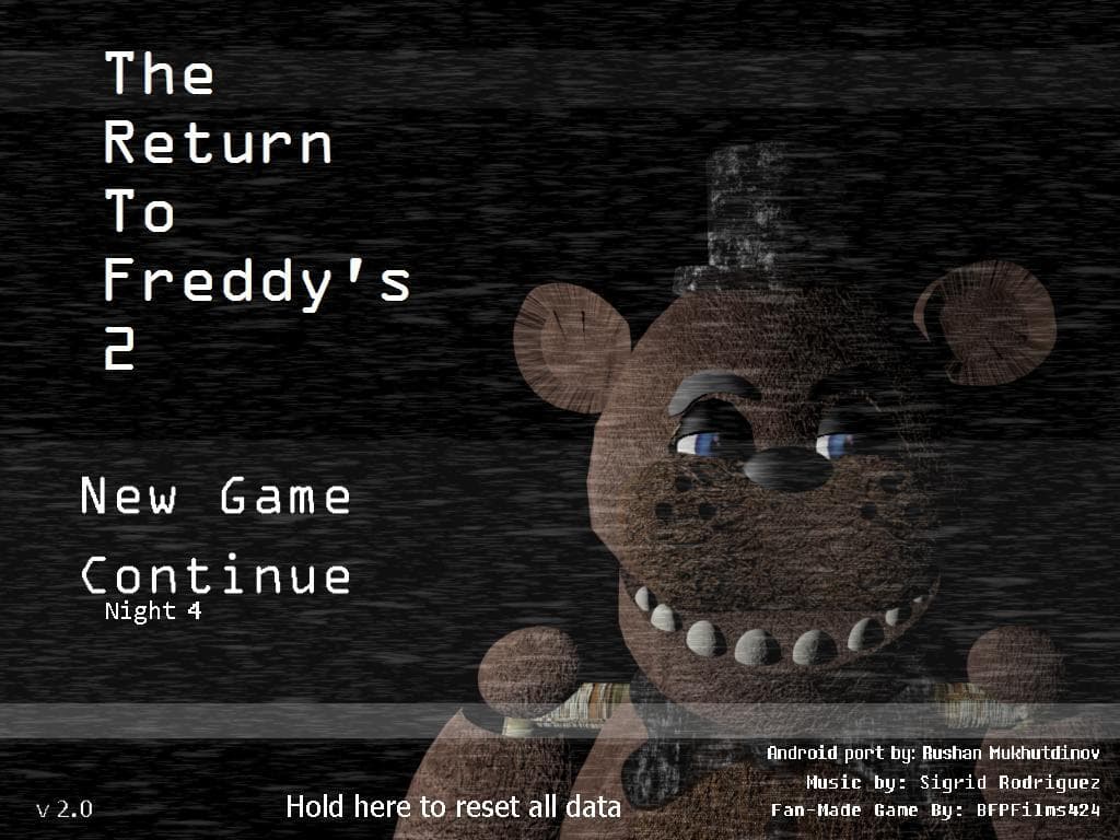 The Return to Freddys 2 Android version screenshot 3