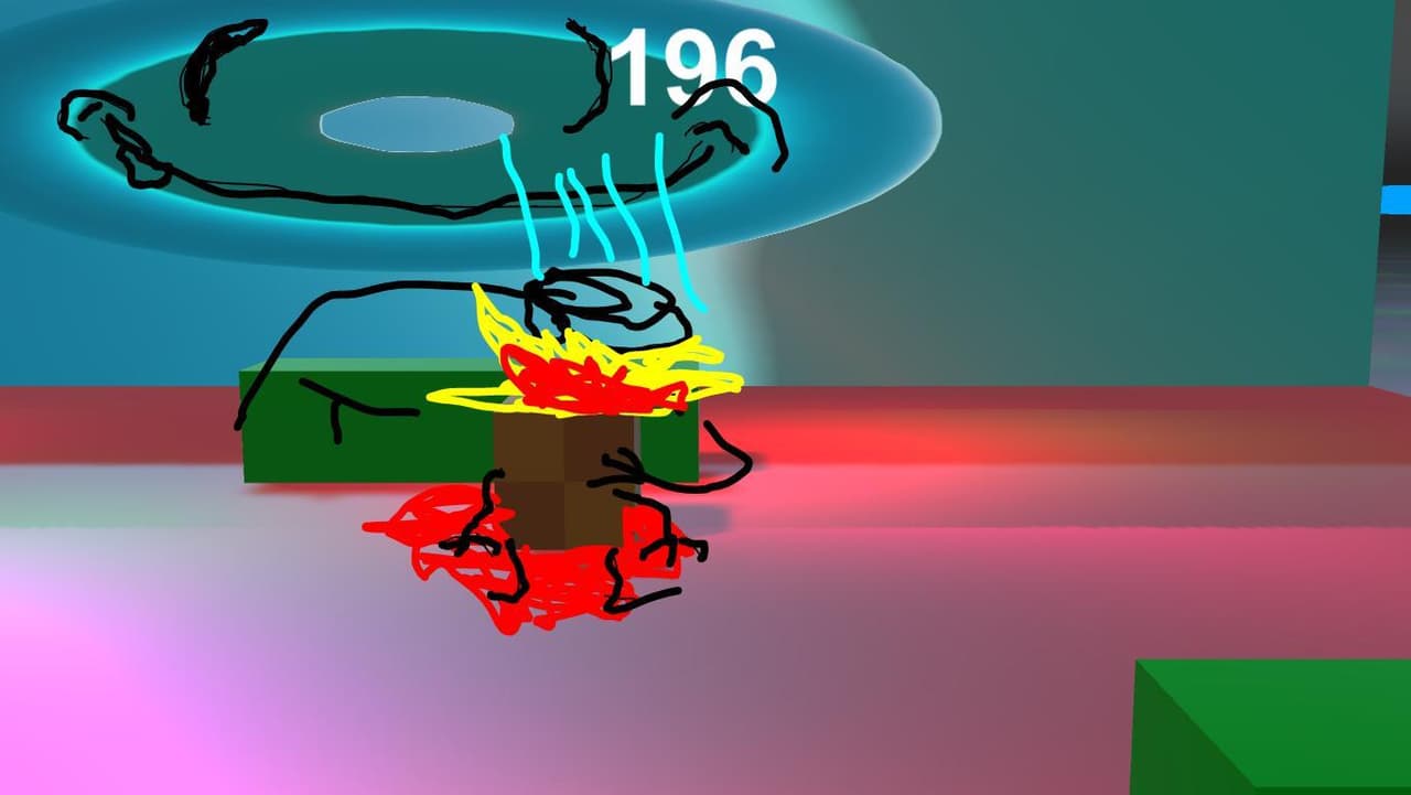 A boring cube game made by a 12yr kid.