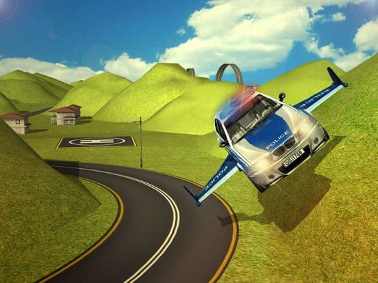 Flying Real police car driver simulator screenshot 4