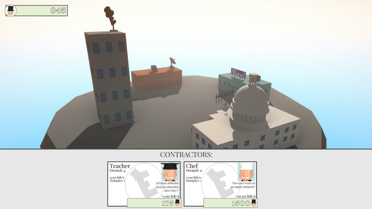 Lobbyist Clicker 3D screenshot 3