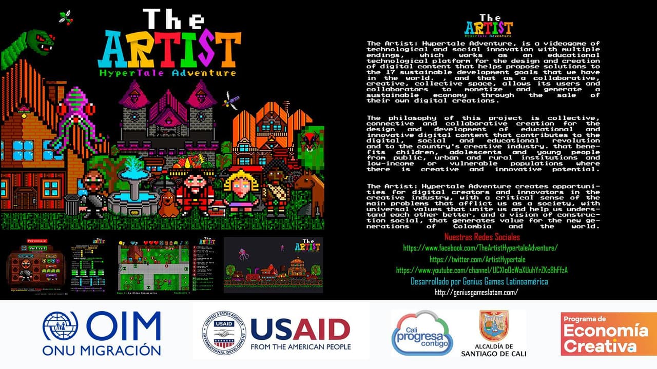 The Artist Hypertale Adventure screenshot 5