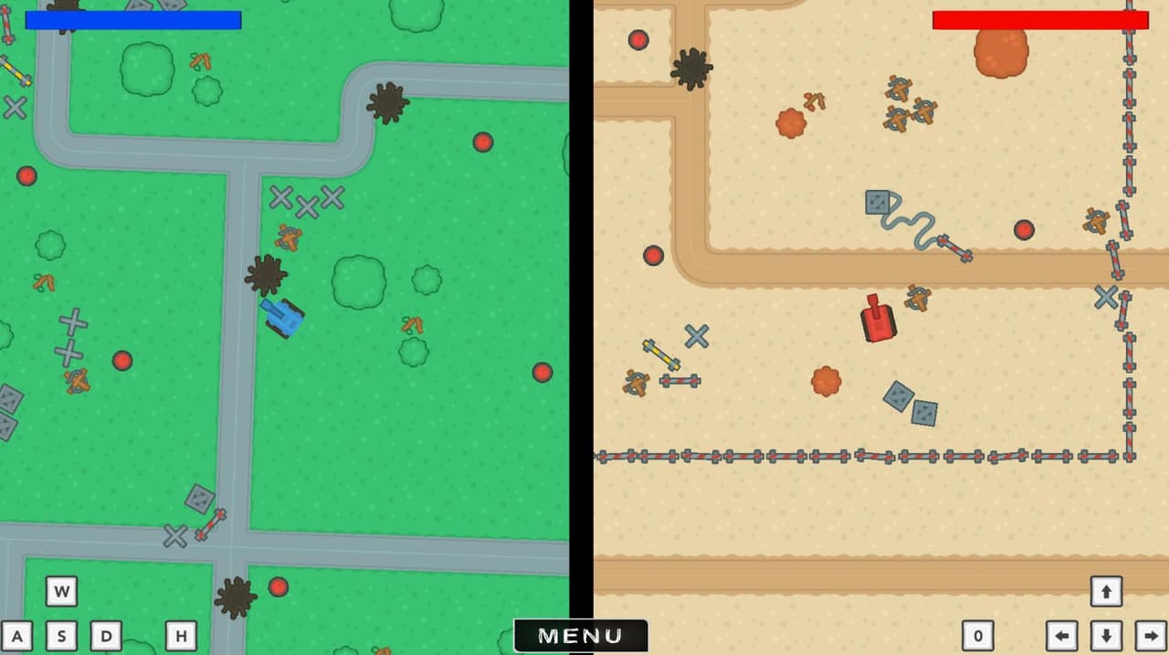TankWar 1x1 screenshot 3